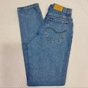 Vintage Lee high waisted denim jeans for women